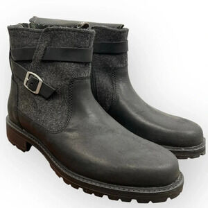 Merrell Women's Legacy Ankle Boots Size 7.5 Black Waterproof Buckle Casual